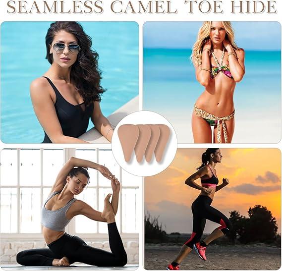 Camel Toe Cover Foam Inserts Camel Toe Concealer, Seamless Camel Toe Concealer for Leggings, Dance Pants, Yoga Pants, Skirts, Swim Trunks