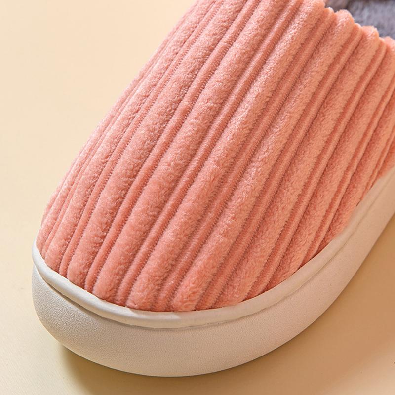 Women's Comfy House Slippers Memory Foam Fuzzy Bedroom Scuffs Slippers Indoor Outdoor Anti Skid Home Slippers Shoes with Warm Plush Lining