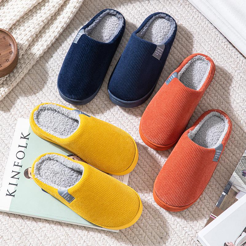 Women's Comfy House Slippers Memory Foam Fuzzy Bedroom Scuffs Slippers Indoor Outdoor Anti Skid Home Slippers Shoes with Warm Plush Lining