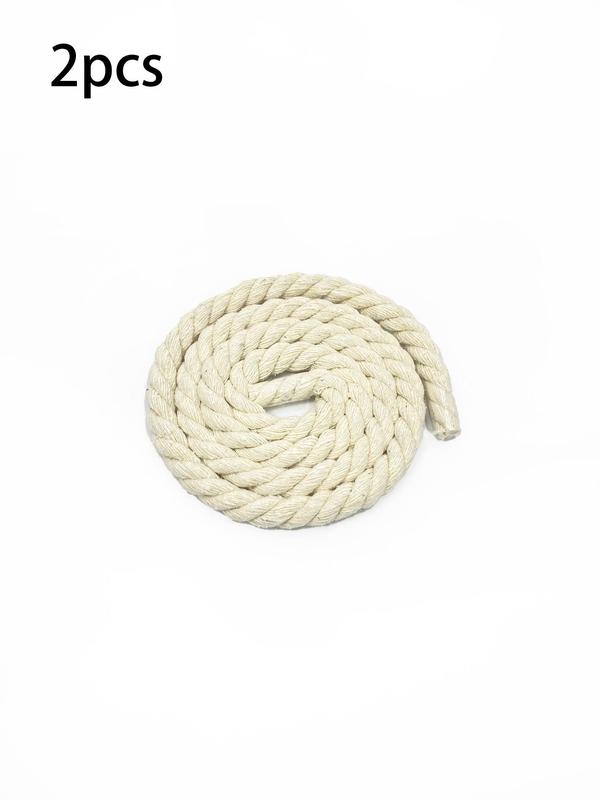 1 Pair Casual Simple Three-strand Braided Rope, Minimalist Shoes Shoelaces, Shoes Shoelaces for Men and Women