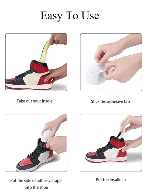 Anti-wrinkle Shoe Folding Protector (4 Pairs), Shoe Folding Protector, Shoes Protector for Men & Women