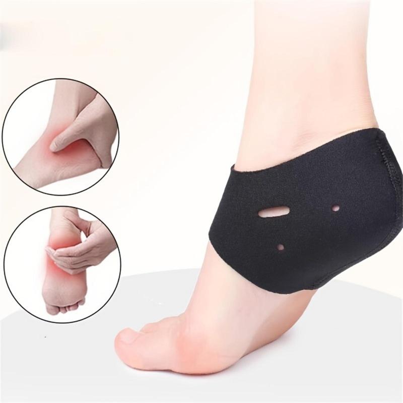 Heel Protector (1 Pair), Anti-slip Heel Cushion, Foot Heel Protector, Ankle Support Pad, Breathable Heel Pad, Heel Protector, Comfort Heel Protector