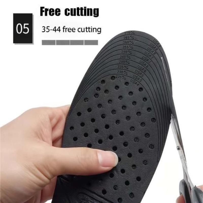 Invisible Height Increasing Insole, 1 Pair Breathable Comfortable Sports Insole, Detachable Height Increasing Insole Christmas Gifts