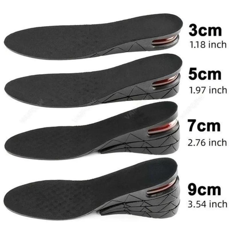 Invisible Height Increasing Insole, 1 Pair Breathable Comfortable Sports Insole, Detachable Height Increasing Insole Christmas Gifts