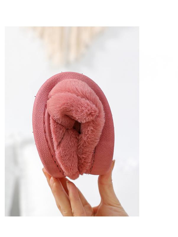 Women's Comfy House Slippers Memory Foam Fuzzy Bedroom Scuffs Slippers Indoor Outdoor Anti Skid Home Slippers Shoes with Warm Plush Lining