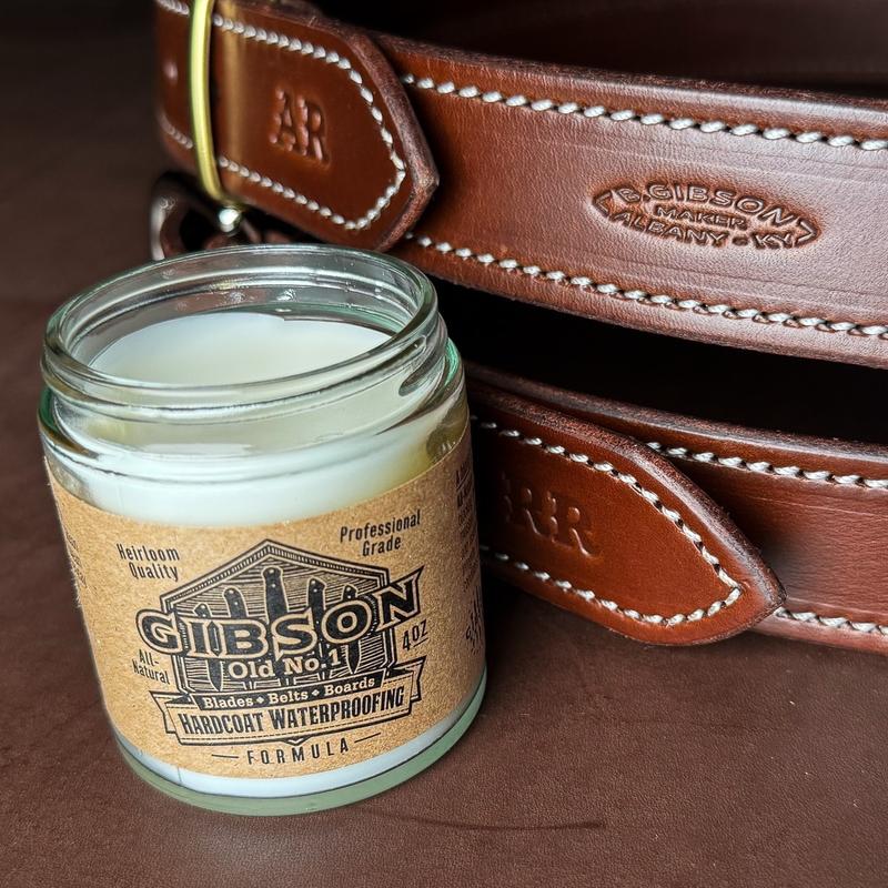 GIBSON's BLADE and BELT WAX 