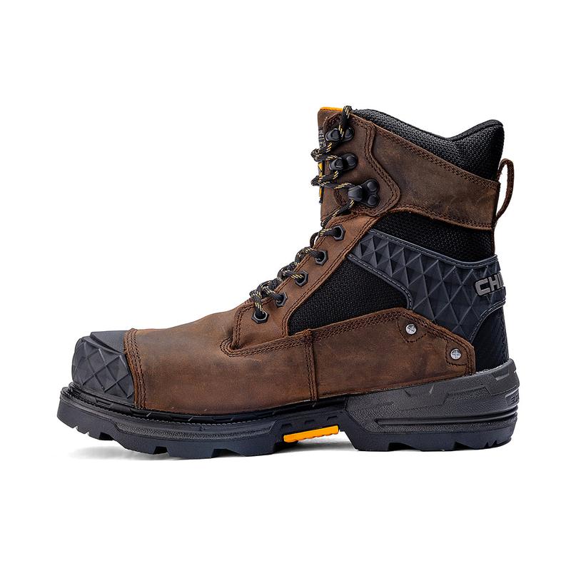 Pallet Jack 8” Comp Toe Men’s Waterproof Insulated Work Boot - Brown