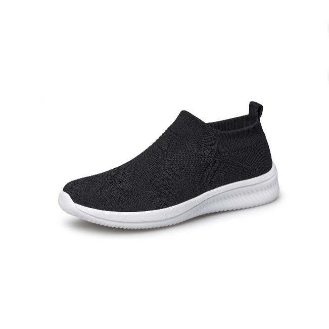 ADQ Men's Slip on Shoes Casual Shoes Lightweight Breathable Anti-Slip Sneakers, Work Shoes, Black and White Walking Shoes men oxfordshoes lightweight men puncture proof