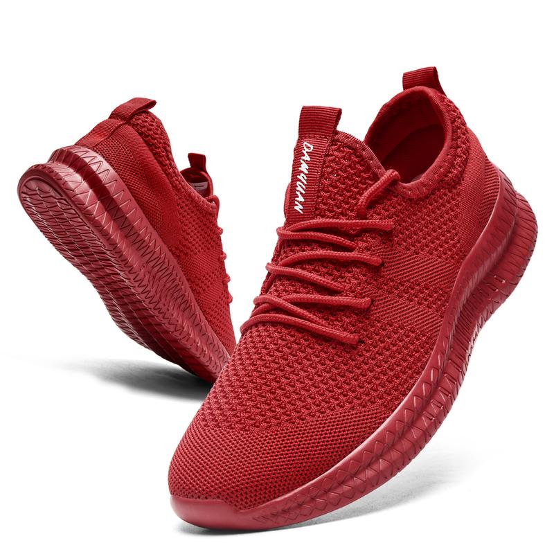 Men's Sports Shoes Lightweight Casual Shoes Breathable Non-Slip Walking Shoes Daily Commuting Runner Mesh Footwear Sneaker