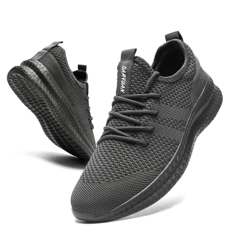 Men's Sports Shoes Lightweight Casual Shoes Breathable Non-Slip Walking Shoes Daily Commuting Runner Mesh Footwear Sneaker