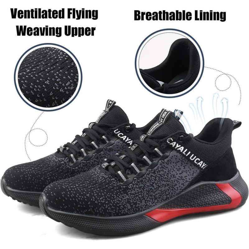 Men's Women's Safety Shoes Steel Toe Work Construction Shoes