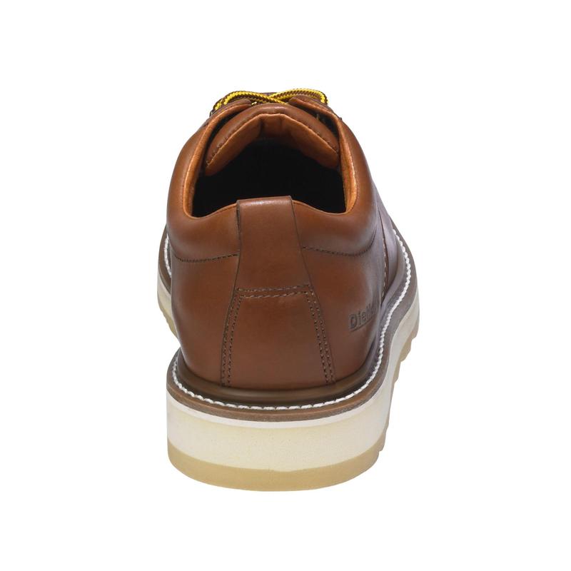 DieHard 82994 Men's Soft Toe Leather Oxford Work Shoe - Brown