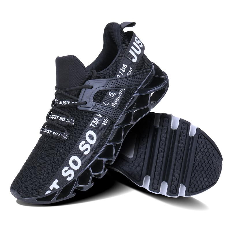 Mens Womens Breathable Walking Tennis Running Shoes Blade Fashion Sneakers Closed Footwear