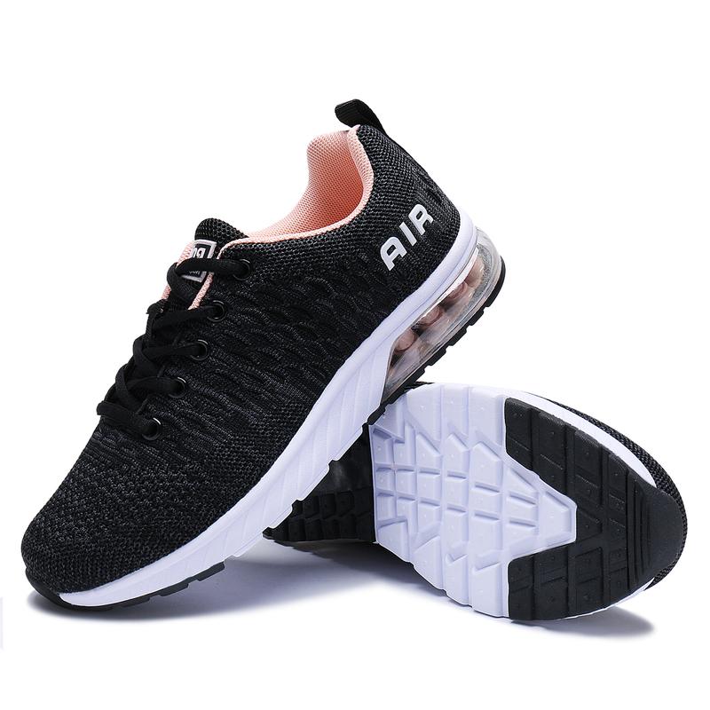 Running Shoes for Women Men Sports Shoes Air Cushion Shock Absorber Casual Walking Gym Jogging Fitness Athletic Sneakers