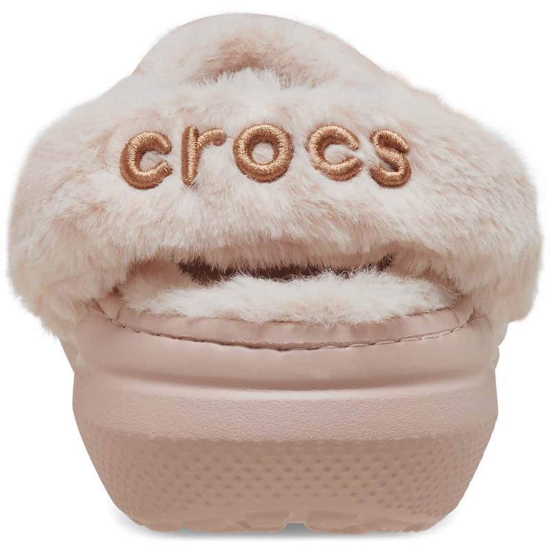 Crocs Unisex Adult Classic Fuzz Lined Clogs, Fluffy Slippers