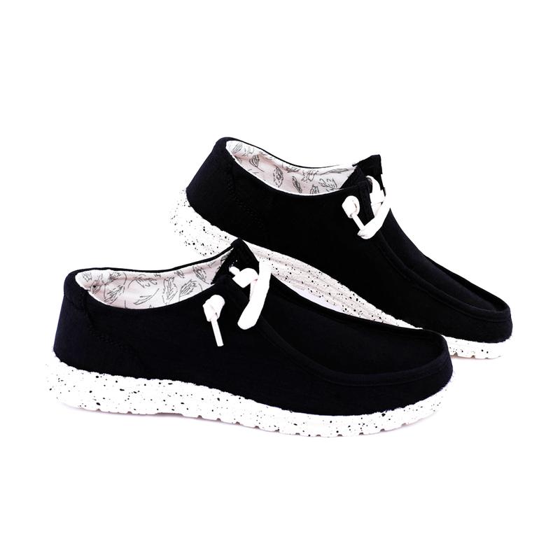 Women's Soft Cloth Loafers Canvas Shoes for Spring, Summer, Autumn and Winter - Design