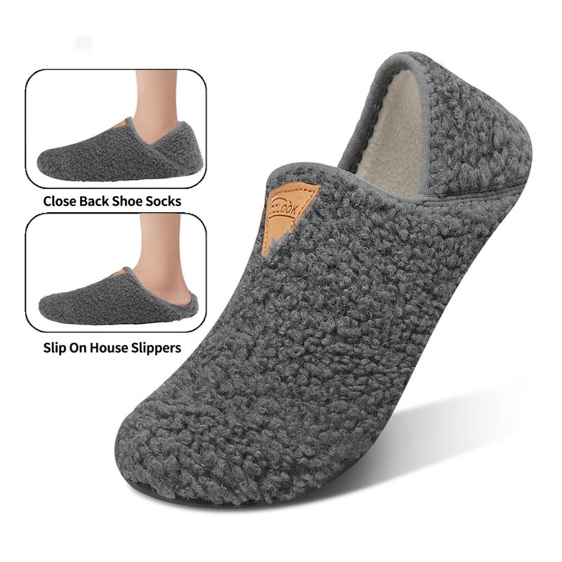 Women's Slippers Boots Memory Foam Fuzzy Booties House Shoes Winter Warm Indoor Outdoor