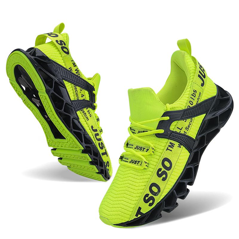 Mens Womens Breathable Walking Tennis Running Shoes Blade Fashion Sneakers Closed Footwear