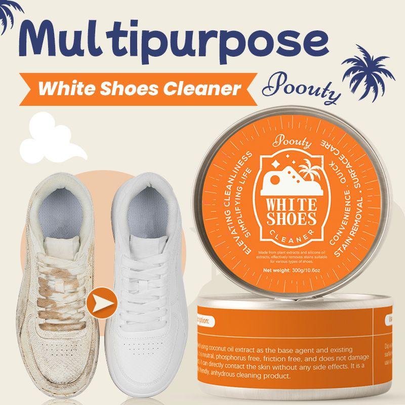 White Shoe Cleaner,New Multi-functional Cleaning and Stain Removal Cream,White Shoes Cleaner, Multipurpose Cleaning Cream Footwear Bedroom white shoe