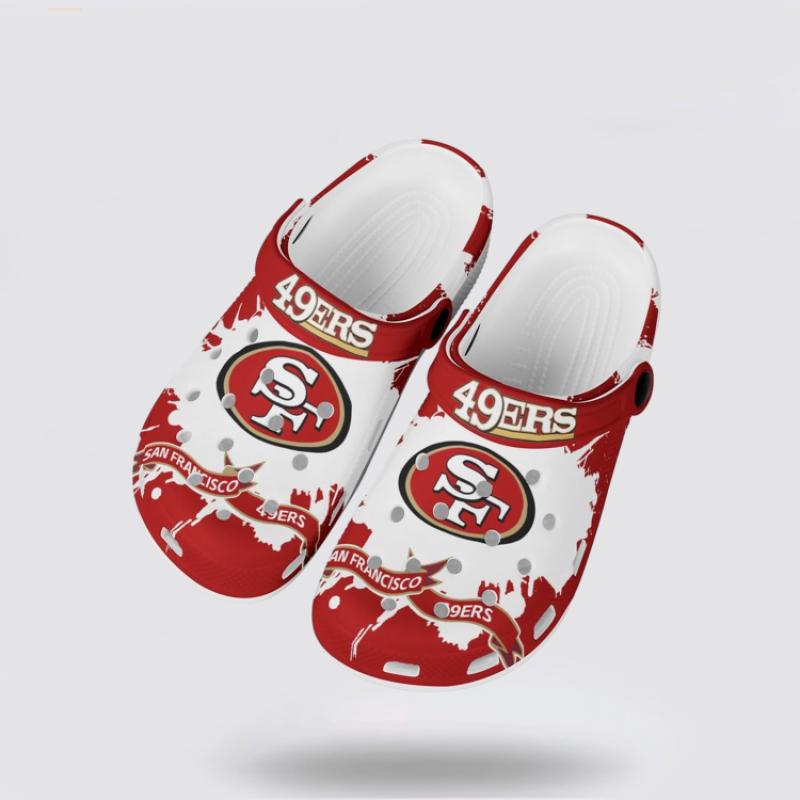 San Francisco 49ers Clogs Show Your Team Pride With Every Step