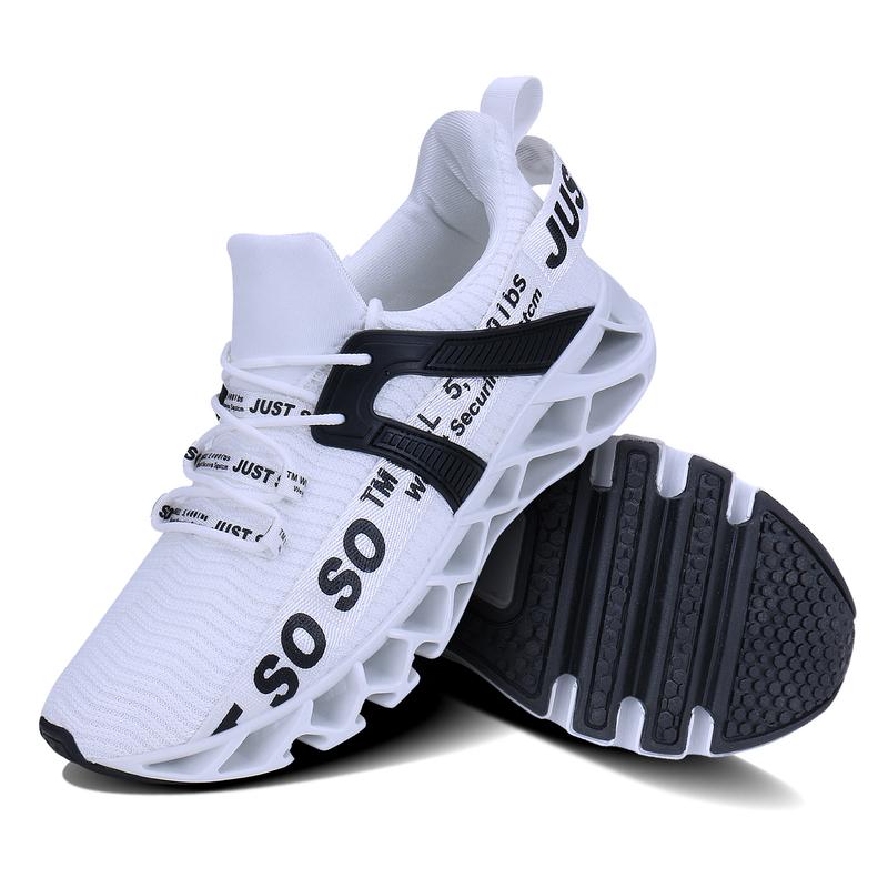 Mens Womens Breathable Walking Tennis Running Shoes Blade Fashion Sneakers Closed Footwear