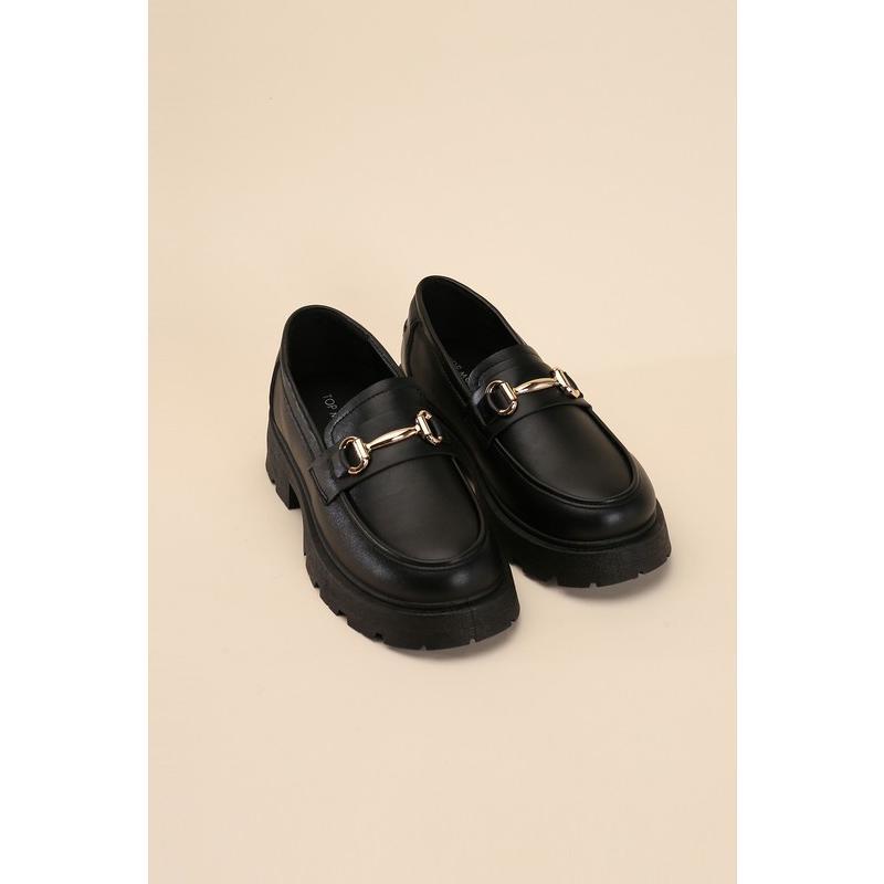 Top Guy Footwear KINGSLEY-1 Horse-Bit Loafer