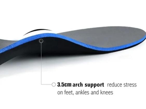 Fasciitis Feet Insoles Arch Supports Orthotics Inserts Relieve Flat Feet, High Arch