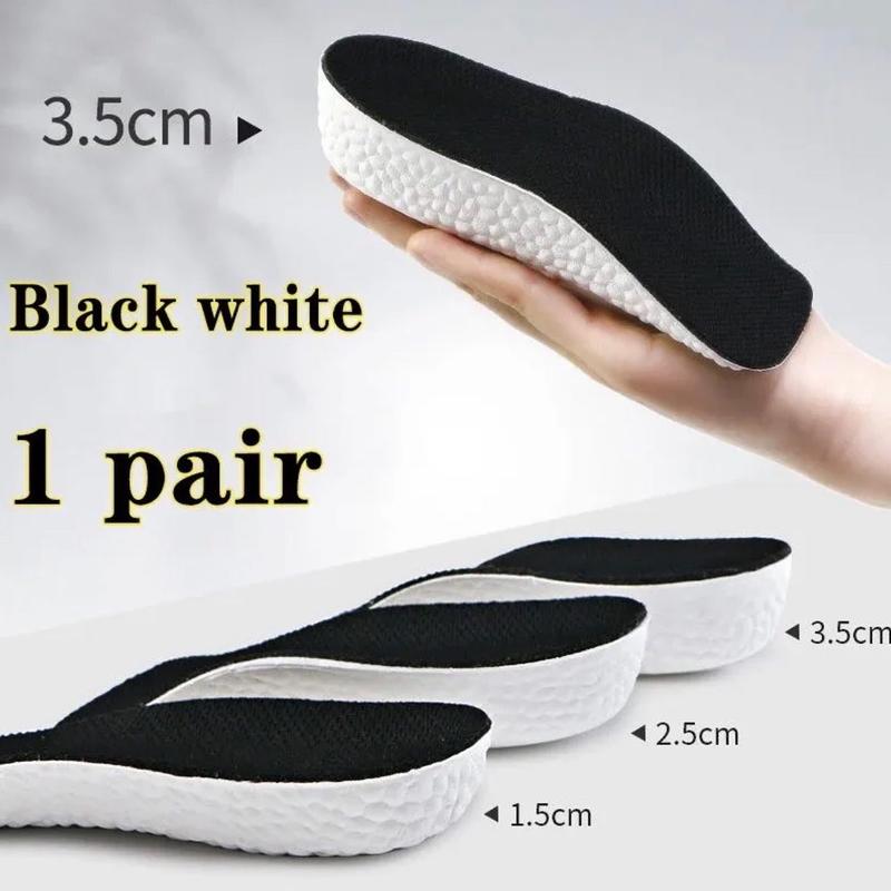 Increase Height Invisible Insoles Shoe Inserts Heel Lift Taller Pad Men Women