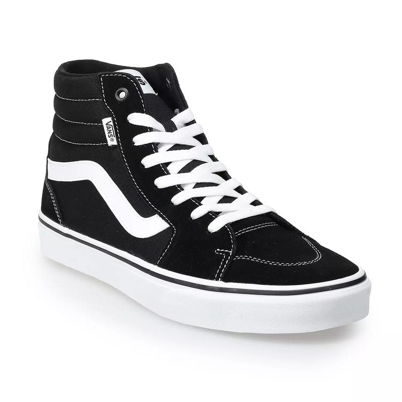 Vans Filmore Men's High-Top Shoes - Classic Design, Durable Construction, Cushioned Comfort - Closed, Sneaker