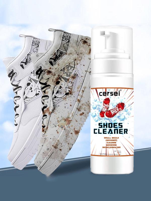 Shoe Cleaner,  200ml Shoe Cleaner, Bubble Whitening Decontamination Dry Cleaning Spray, Shoes Cleaning Spray, White Spray for Shoes, Footwear Cleaning Supplies