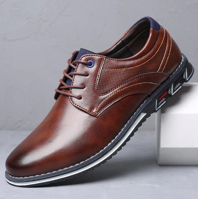 GatsbyShoes Oxford Lisse Orthopedic Dress Shoe