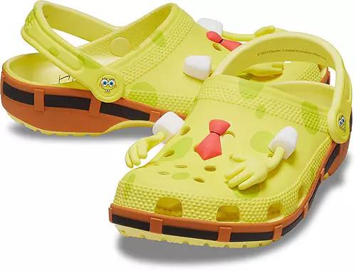 Crocs SpongeBob SquarePants Classic Clogs