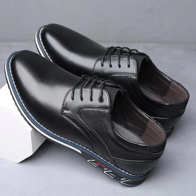 GatsbyShoes Oxford Lisse Orthopedic Dress Shoe