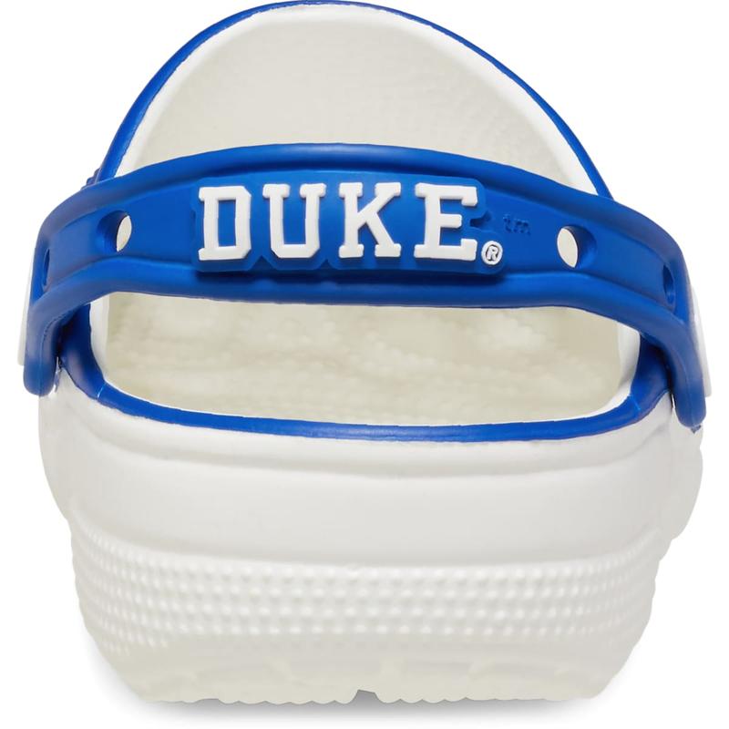 Crocs Unisex Adult Duke Blue Devils Classic Clogs, Collegiate Football Fan Gear