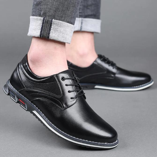 GatsbyShoes Oxford Lisse Orthopedic Dress Shoe