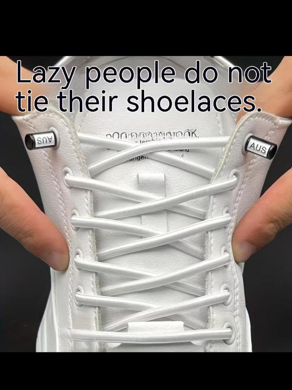 No Tie Shoelaces, Semicircular Design Stretch Shoelaces, High Elasticity Shoes Laces for Sneakers, Shoes Accessories for Women & Men