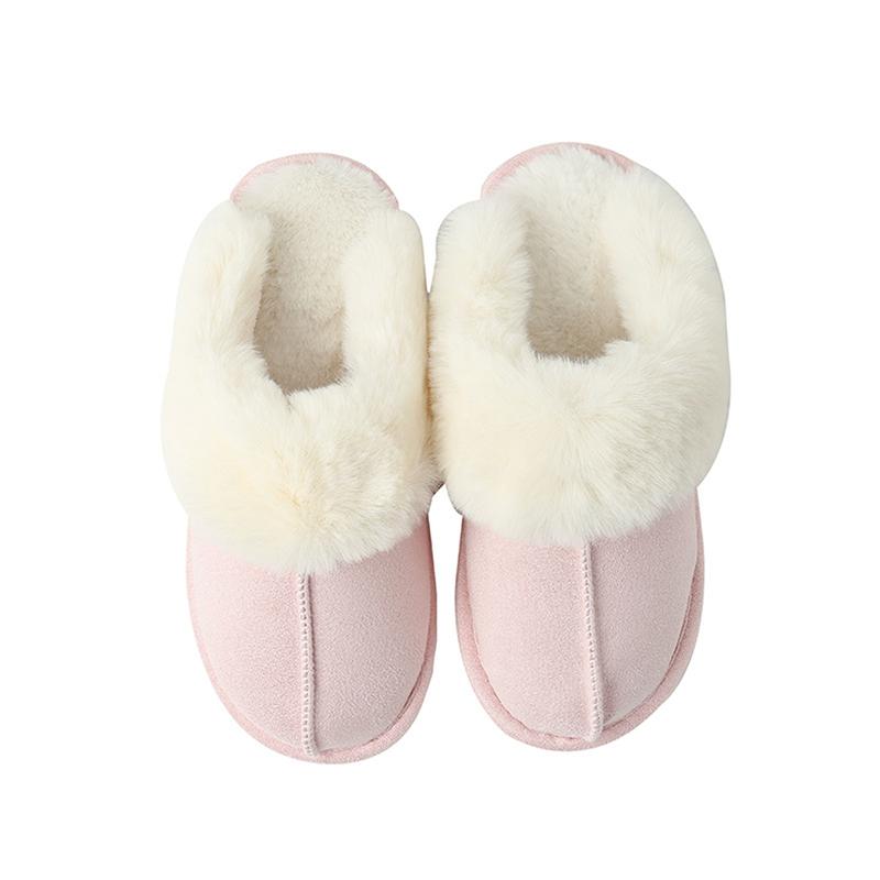 Women's Slippers Fluffy Slippers Warm Soft House Slippers for Women Non-Slip Indoor