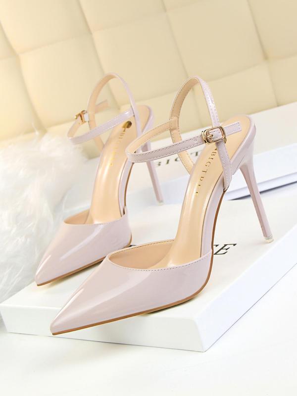 Women's Fashionable Solid Color Stiletto Heels, Elegant Pointed Toe High Heels for Party, Daily Clothing Decor for Women & Girls