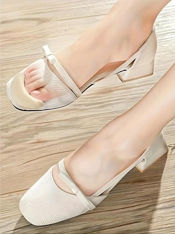 Summer Forefoot Insert Toe Plug, Half Forefoot Pad, Comfort  Anti-pain Shoe Toe Front Long Toe Filler Shoe Cushion