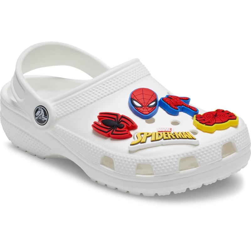 Crocs Jibbitz Marvel SpiderMan Character Shoe Charms 5-Pack