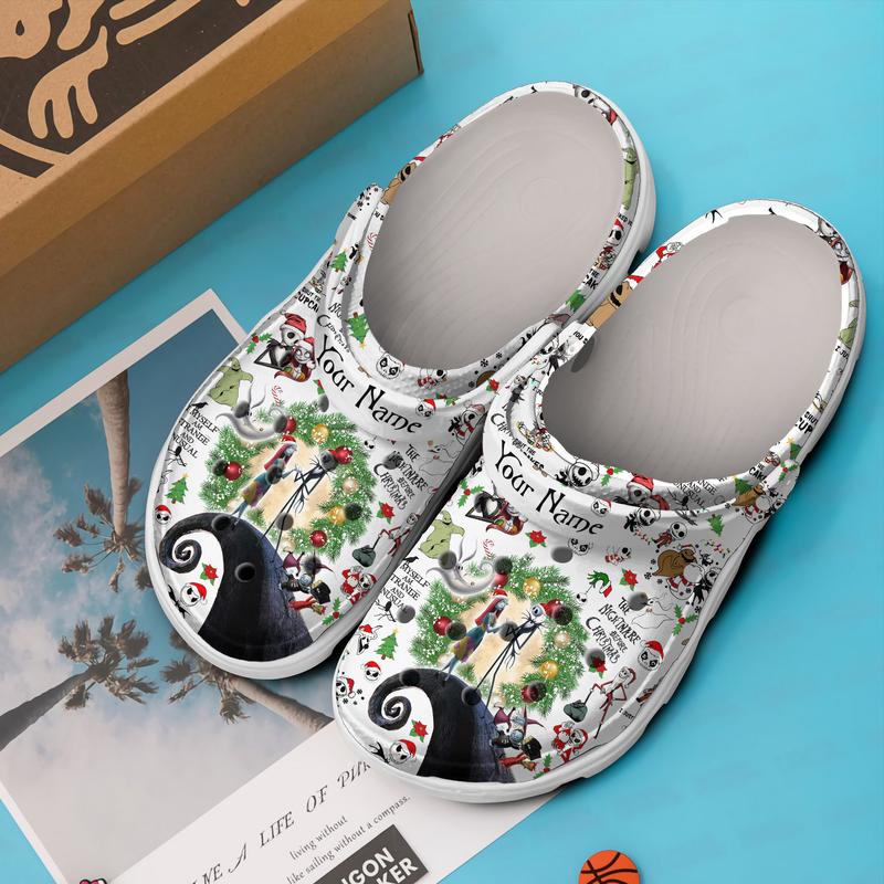 The Nightmare Before Christmas And Cartoon Clogs clogs PAREN The Nightm Meme Funny ,  Trending 2024 Fan  Gift For Him 1119MT-32 2YF3K