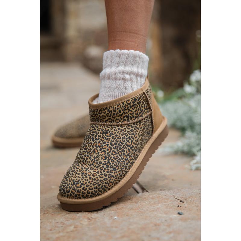 Georgia Leopard Mini Boot DOORBUSTER