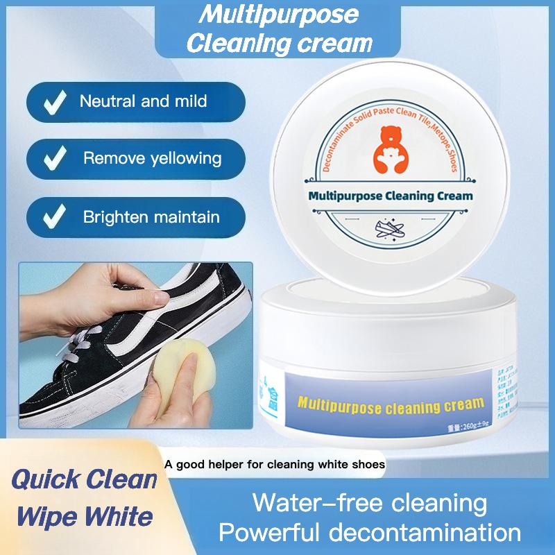 Multifunctional Shoe Cleaning Cream - Water-Free, Quick, and Powerful Decontamination