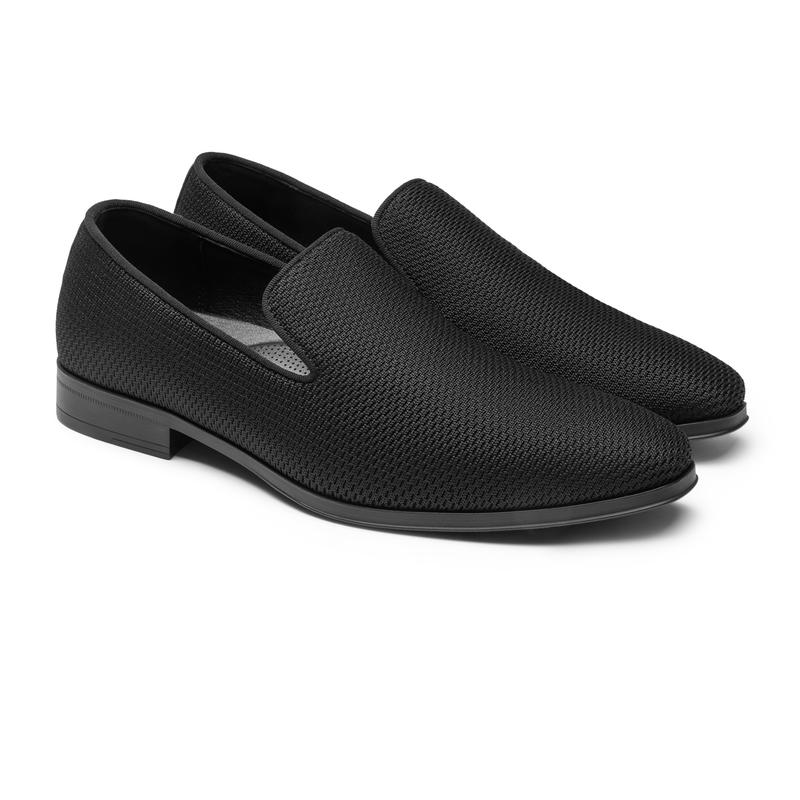 Bruno Marc Men's Velvet Slip-On Loafers