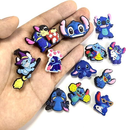 Stitch Crocs Charms 30 PCS Shoe Charms for Croc Shoes Charms Decoration Cute Hip