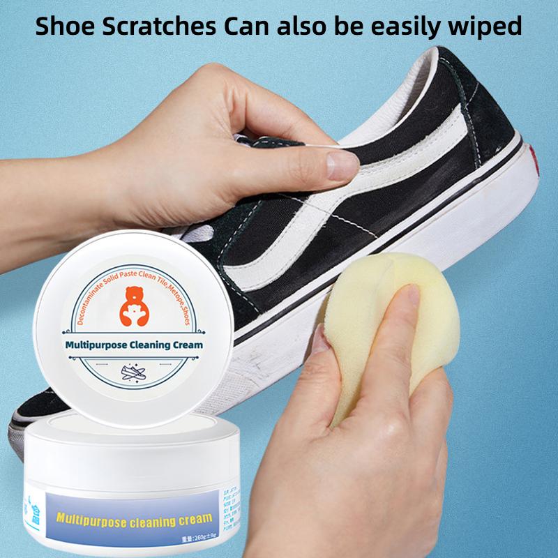 Multifunctional Shoe Cleaning Cream - Water-Free, Quick, and Powerful Decontamination