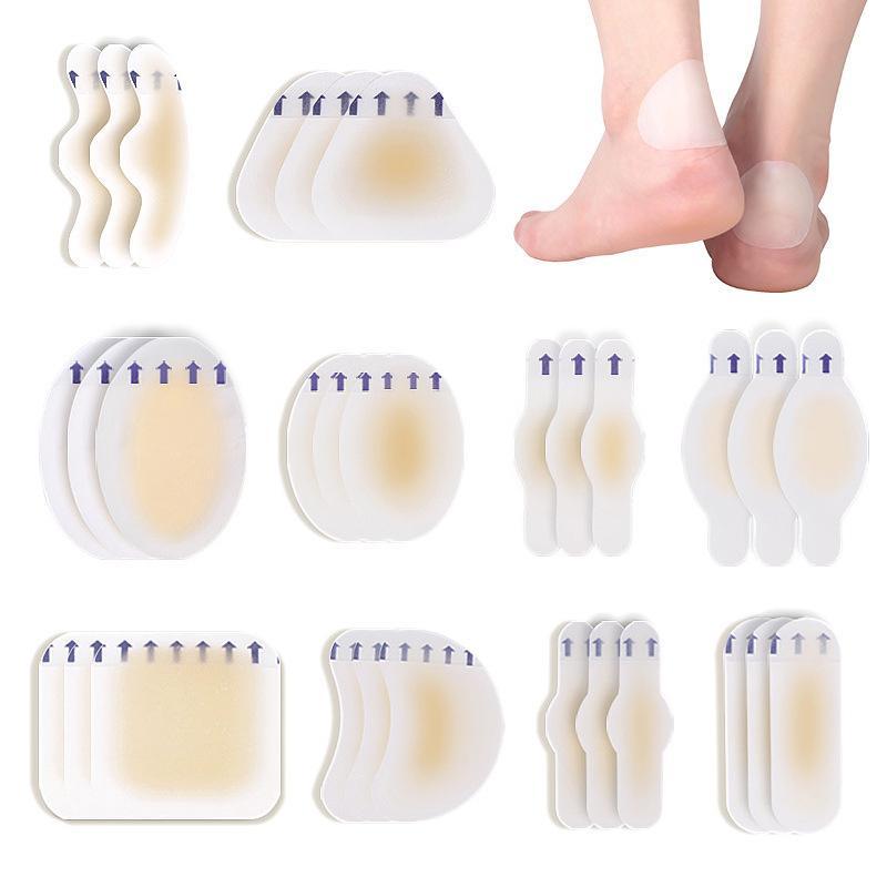 Heel Gel Blister Pads (30pcs), Heel Protective Pads, Anti-slip Heel Protectors, Waterproof Heel Protective Pads, Foot Care Products