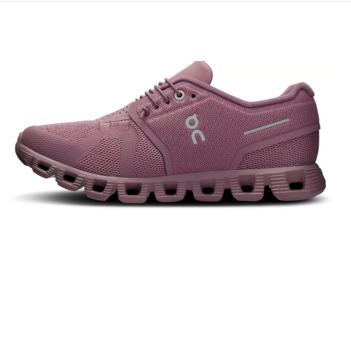 On Women's Cloud 5 Shoes - Color: Fig Quartz