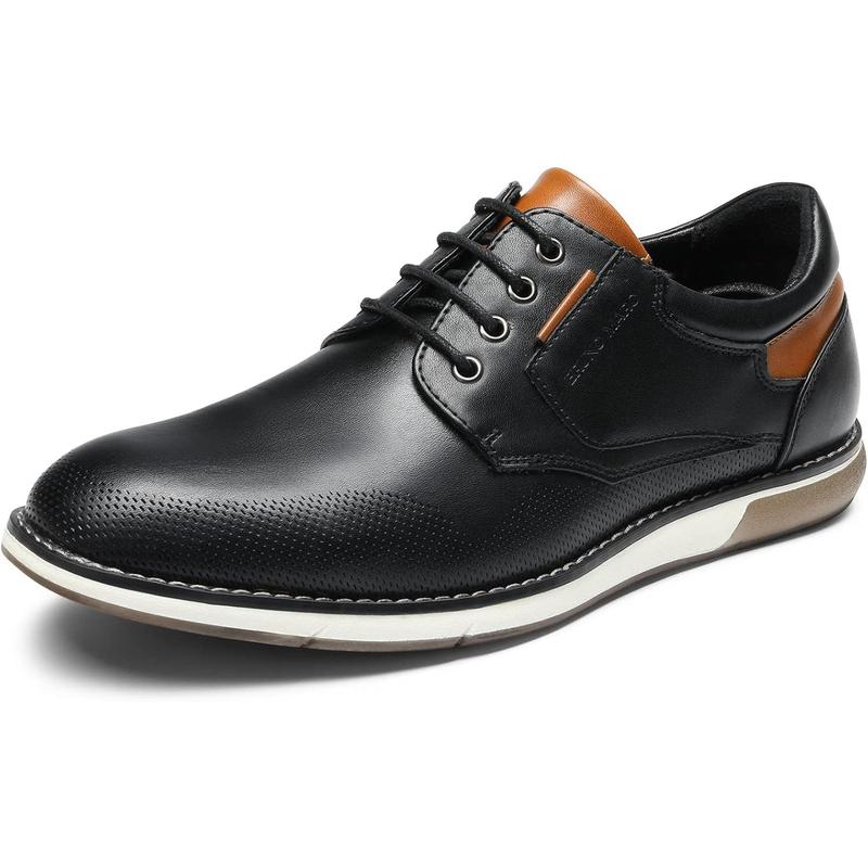 Men's Casual Dress Oxfords Shoes Business Formal Derby Sneakers