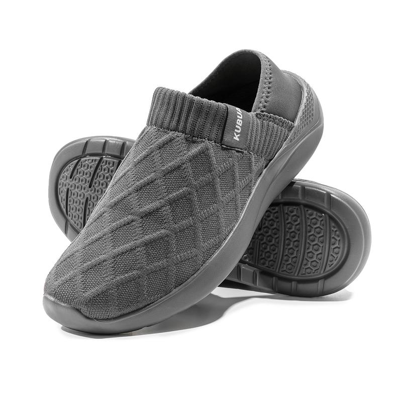 Mens Slippers Indoor Outdoor Comfortable Breathable Slip on House Shoes（M1065)